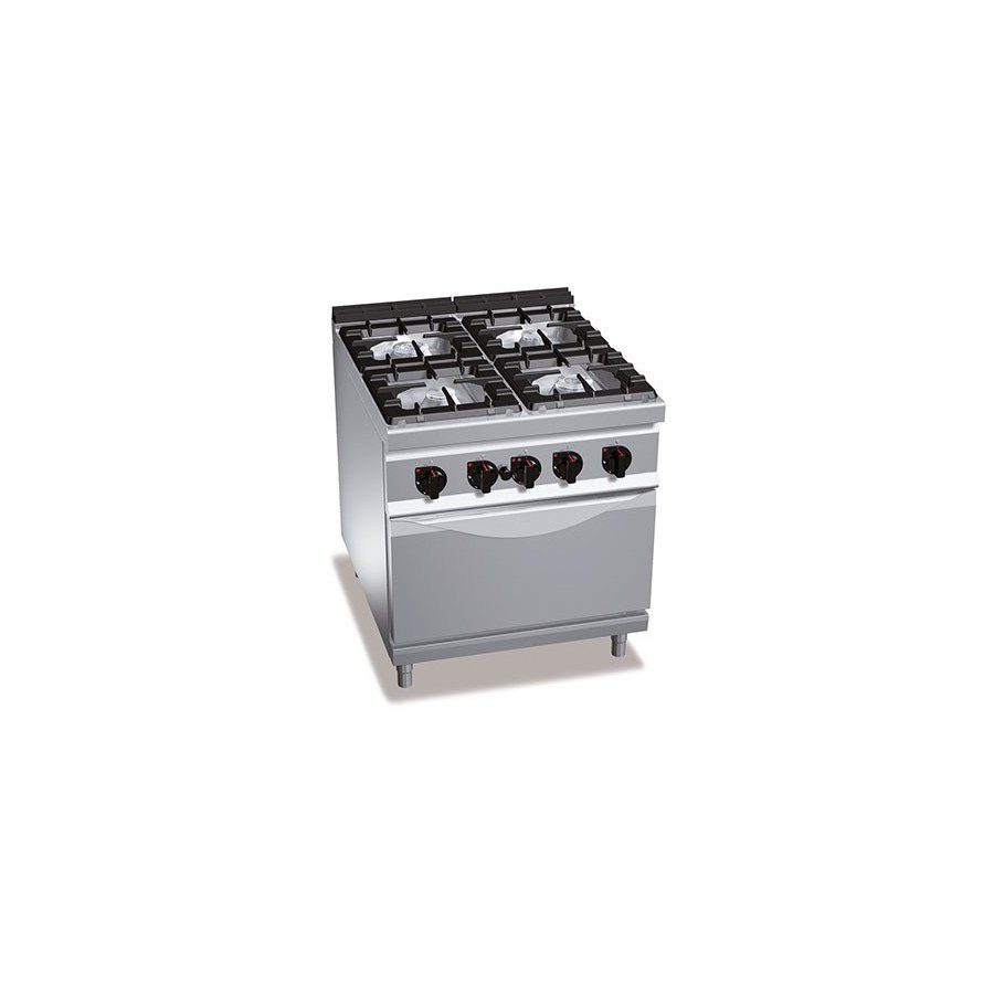 cuisiniere-gaz-4-bruleurs-puissants-345kw-sur-four-electrique-puissant-75kw Cuisinière gaz 4 brûleurs puissants (34.5kW) sur four électrique puissant (7.5kW)